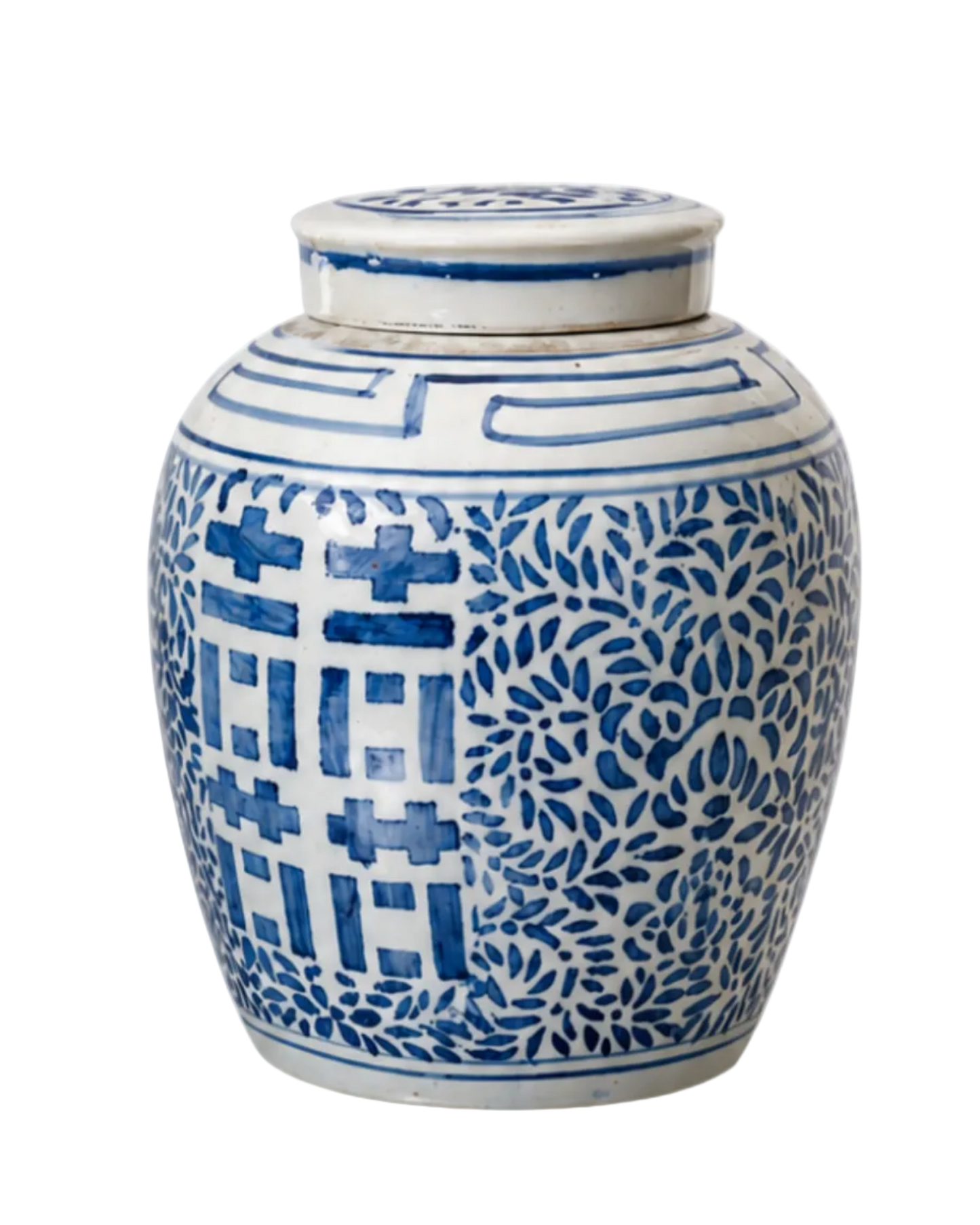 Blue and White Ceramic Vase