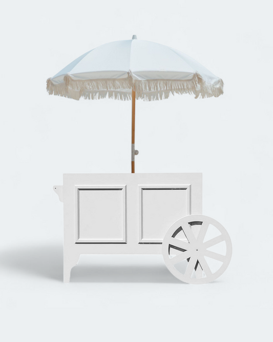White fringed Umbrella