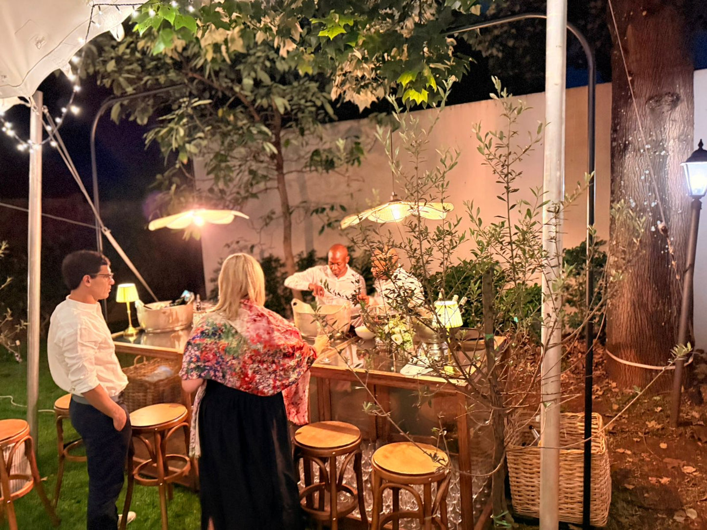 Natural Pendant Light for Hire