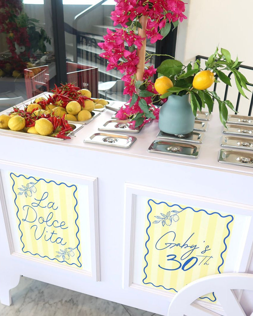 Personalised Vinyl Stickers for Cart