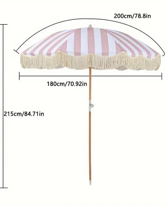 Striped Umbrella – Event Hire