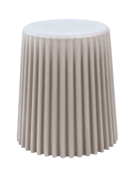 Scalloped Side Table