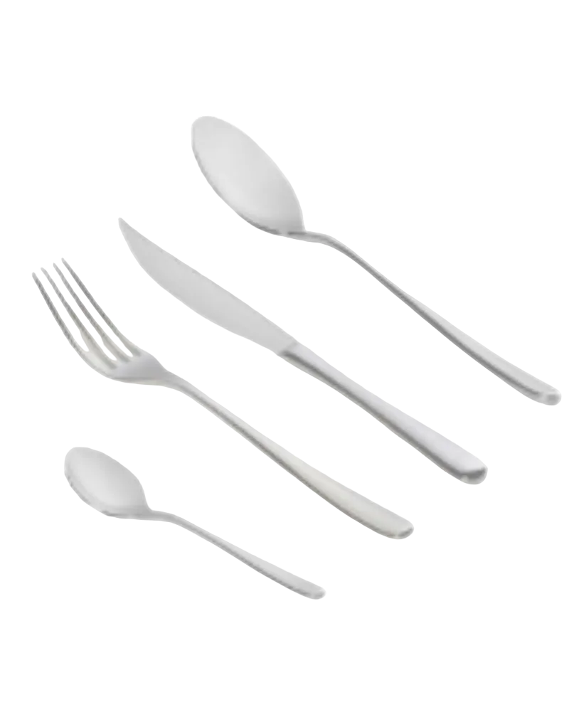Silver finish knives, forks , spoons