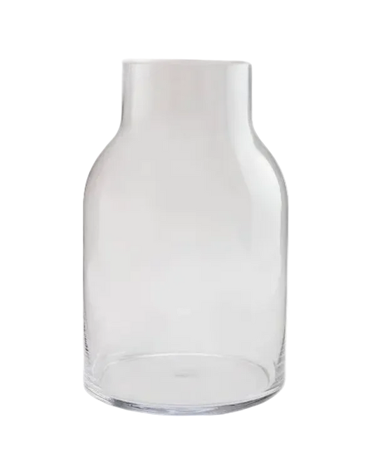 Clear country vase