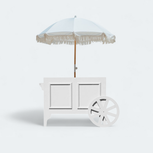 White fringed Umbrella