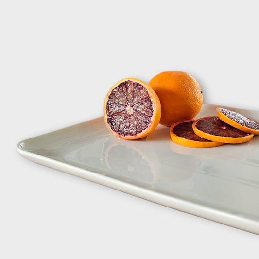 White Serving Tray – Perfect for Garnishes FOR HIRE