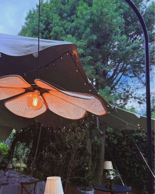Natural Pendant Light for Hire