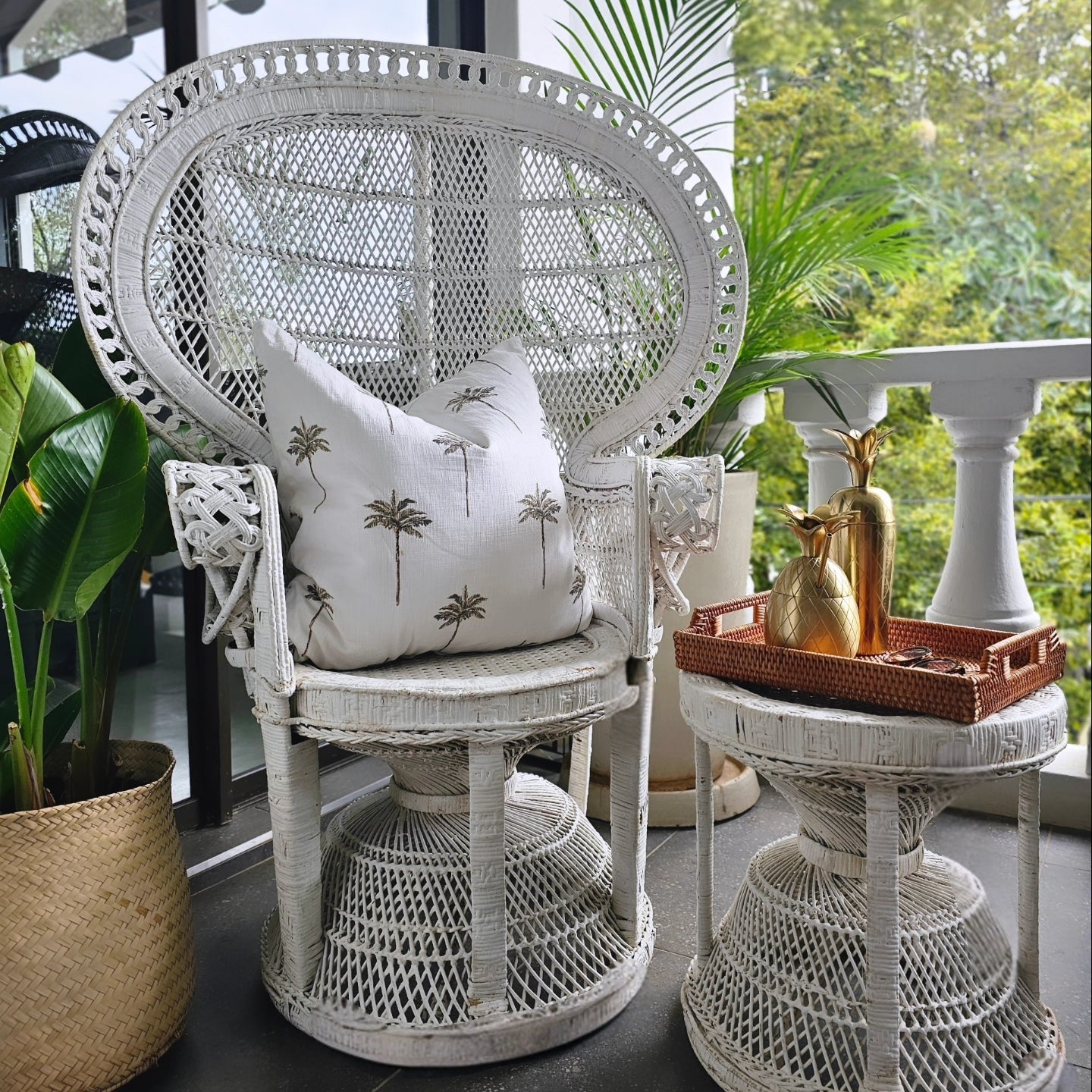 Peacock Chair - FOR HIRE