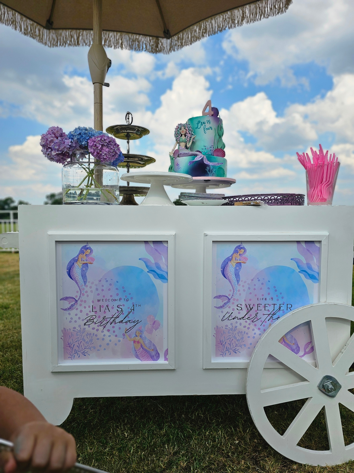 Personalised Vinyl Stickers for Cart